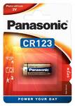 Bateria litowa Panasonic CR123A, blistr 1ks (CR-123AL/1BP)