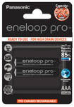 Bateria Ładowanie Panasonic Eneloop Pro AAA, HR03, 930mAh, Ni-MH, blistr 2ks (BK-4HCDE/2BE)