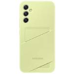 Obudowa dla telefonów komórkowych Samsung Galaxy A34 s kapsou na kartu Lime (EF-OA346TGEGWW)