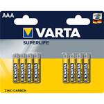 Bateria cynkowo-węglowa Varta Superlife AAA, R6P, blistr 8ks (2003101418)