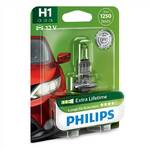 Auto żarówka Philips LongLife EcoVision H1, 1ks (12258LLECOB1)