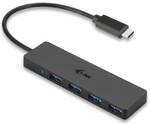 Hub USB i-tec USB-C / 4x USB 3.0  HUB (C31HUB404) Czarny