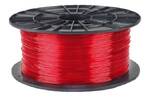 Wkład do piór (filament) Filament PM 1,75 PETG, 1 kg (F175PETG_TRE) Czerwona/przezroczysty