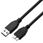 Kabel GoGEN USB A/micro USB B 3.0, 0,5m (MICUSB050MM14) Czarny
