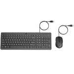 Klawiatura i mysz HP USB 150, US (240J7AA#ABB) Czarna
