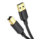 Kabel UGREEN USB/USB 2.0 B, 1,5m (10350) Czarny