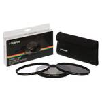 Filtr Polaroid (UV MC, CPL, ND9) set 3ks, 77 mm (PL3FILND77)