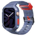 Pasek wymienny Skinarma Saido 2v1 na Apple Watch 45/44 mm (SK-WS-SAIDO-DBLE45) Niebieski