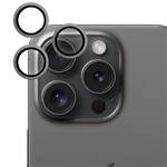 Szkło ochronne Epico Aluminium Lens Protector na Apple iPhone 15 Pro/15 Pro Max (81312151300010) Czarne