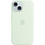 Obudowa dla telefonów komórkowych Apple iPhone 15 Silicone Case s MagSafe - světle mátový (MWNC3ZM/A)