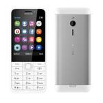 Telefon komórkowy Nokia 230 Dual SIM (A00026951) Srebrny/Biały