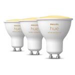 Żarówka LED Philips Hue Bluetooth, 4,3W, GU10, White Ambiance, 3ks (8719514342804)