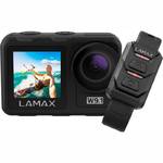 Zewnętrzna kamera LAMAX W9.1 wodoodporna. 4K/60 fps, 1080p 120FPS. Zestaw Czarna