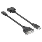 Redukcja Club3D HDMI/DVI-D Single Link (M/F), 22cm (CAC-HMD>DFD) Czarna