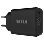 Ładowarka sieciowa Tesla Power Charger T100, USB-C PD 3.0, 20 W (8595689802295) Czarna