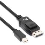 Kabel Club3D mini DisplayPort 1.4/DisplayPort 1.4, 2m (CAC-1115) Czarny