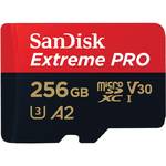Karta pamięci SanDisk Micro SDXC Extreme Pro 256GB UHS-I U3 (200R/140W) + adapter (SDSQXCD-256G-GN6MA)