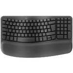 Klawiatura Logitech Wave Keys, CZ/SK layout (920-012307) grafitowa