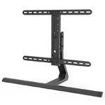 TV Stand Hama Design, stolní, nastavitelný, pro úhlopříčky 32"-65", nosnost 40 kg (220869) Czarny