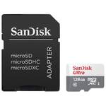 Karta pamięci SanDisk Micro SDXC Ultra Android 128GB UHS-I U1 (100R/20W) + adapter (SDSQUNR-128G-GN3MA)