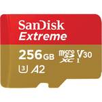 Karta pamięci SanDisk Micro SDXC Extreme 256GB UHS-I U3 (190R/130W) + adapter (SDSQXAV-256G-GN6MA)