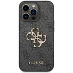 Obudowa dla telefonów komórkowych Guess 4G Metal Logo na Apple iPhone 14 Pro Max (GUHCP14X4GMGGR) Szary 