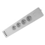 Gniazdko Smart Plug iQtech SmartLife WT004, Wi-Fi, 4x zásuvka + 4x USB (IQTWT004)