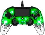Kontroler Nacon Wired Compact Controller pro PS4 (ps4hwnaconwicccgreen) Zielony/przezroczysty