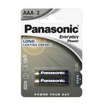 Baterie alkaliczne Panasonic Everyday Power AAA, LR03, blistr 2ks (LR03EPS/2BP)