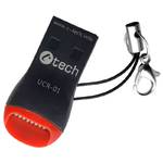 Czytnik kart pamięci C-Tech UCR-01, USB 2.0, micro SD (UCR-01)