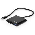 Hub USB PORT CONNECT USB-C/HDMI, USB 3.0, USB-C 60W (900140) Czarny