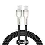 Kabel Baseus Cafule Series USB-C/USB-C 100W 2m (CATJK-D01) Czarny