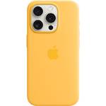 Obudowa dla telefonów komórkowych Apple iPhone 15 Pro Silicone Case s MagSafe - paprskově žlutý (MWNK3ZM/A)