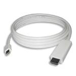 Kabel PremiumCord Mini DisplayPort 1.2 / HDMI 2.0, 2m (kportadmk04-02) Biały