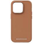 Obudowa dla telefonów komórkowych Njord Genuine Leather na Apple iPhone 14 Pro - cognac (NA43GL04)