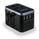 Adapter podróżny Verbatim UTA-04 s 1 x USB-C PD 61W & QC 3.0 / 1 x USB-C / 3 x USB-A (49546) Czarny