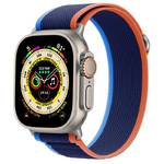 Pasek wymienny CubeNest Trail Loop na Apple Watch 42/44/45/Ultra 49 mm (B02N4L01) Niebieski/Pomarańczowy
