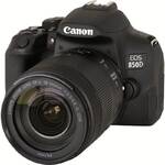 Aparat cyfrowy Canon EOS 850D + 18-135 IS USM (3925C020) Czarny