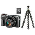 Aparat cyfrowy Canon PowerShot G7X Mark II Vlogger Kit (1066C037) Czarny