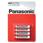 Bateria cynkowo-węglowa Panasonic AAA, R03, blistr 4ks (R03RZ/4BP)