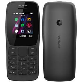 Mobilní telefon Nokia 110 Dual SIM (16NKLB01A02) černý