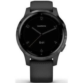 Chytré hodinky Garmin vívoactive4S Gray/Black (010-02172-13)