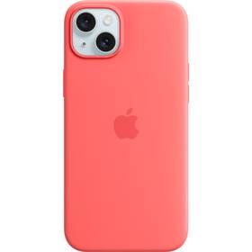 Obudowa dla telefonów komórkowych Apple Silicone Case s MagSafe pro iPhone 15 Plus - světle melounový (MT163ZM/A)