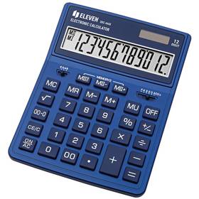 Kalkulator Eleven SDC444XRNVE, stolní, dvanáctimístná (SDC-444XRNVE) Niebieska