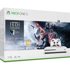 Konsola do gier Microsoft Xbox One S 1 TB + STAR WARS Jedi: Fallen Order (234-01098)