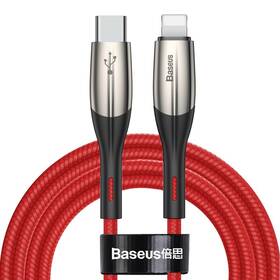 Baseus USB-C/Lightning, 18W, 2m (CATLSP-B09) červený