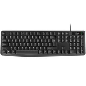 Klawiatura Genius KB-117, CZ/SK (31310016403) Czarna