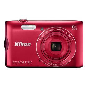 Aparat cyfrowy Nikon Coolpix A300 Czerwony