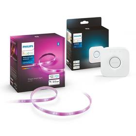 Philips LightStrip Plus, 2m, White and Color Ambiance + Hue bridge (8719514494916)