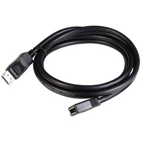 Kabel Club3D DisplayPort 1.4 HBR3 8K60Hz nebo 4K144Hz prodlužovací, M/F, 2m (CAC-1022) Czarny